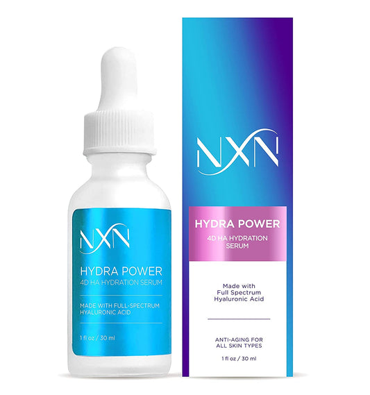NxN Hyaluronic Acid Face Serum - Hydrate Skin, Boost Collagen, Reduce Lines & Wrinkles - All Skin Types