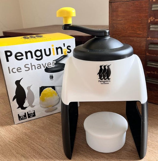 Penguin manual shaved ice machine imported from Japan